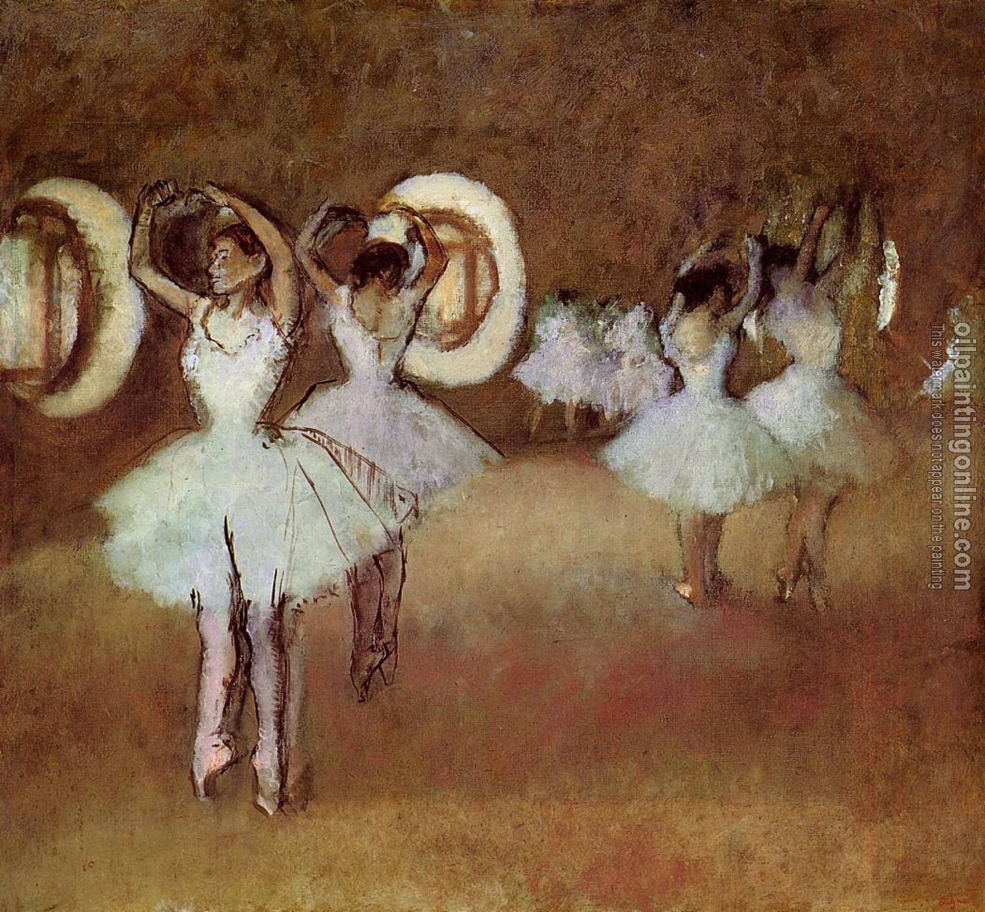 Degas, Edgar - Dance Rehearsal in the Studio of the Opera
